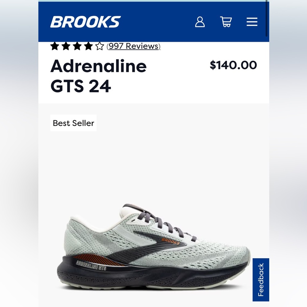 Women’s Brooks Adrenaline GTS 24